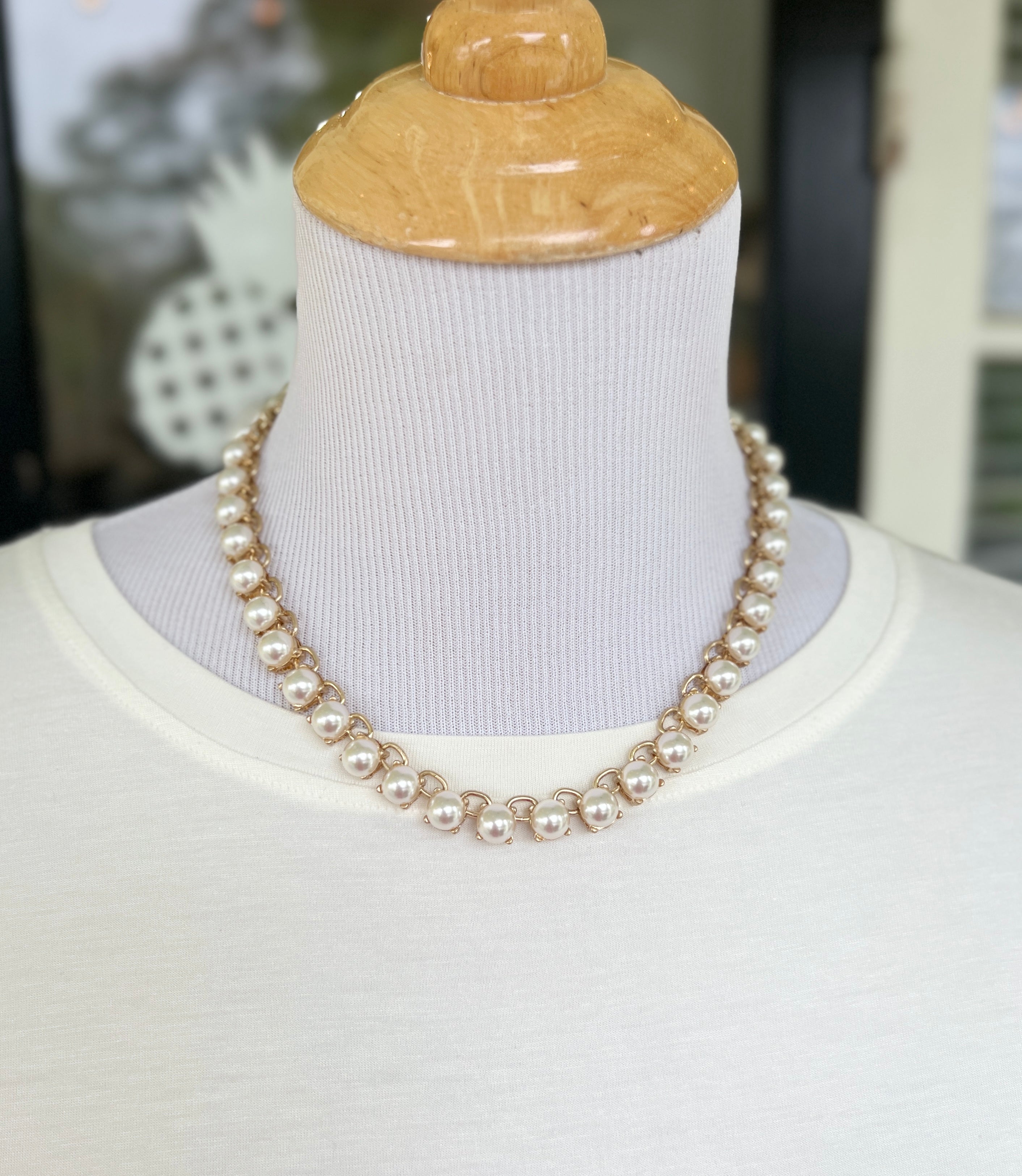 Pearl Link Necklace