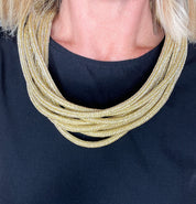 Layered Rope Necklace - Gold