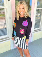 Pumpkin Pop Luxe Pullover