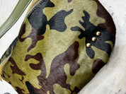 Pretty Simple |Hair On Hide Westlyn Bum Bag - Camo