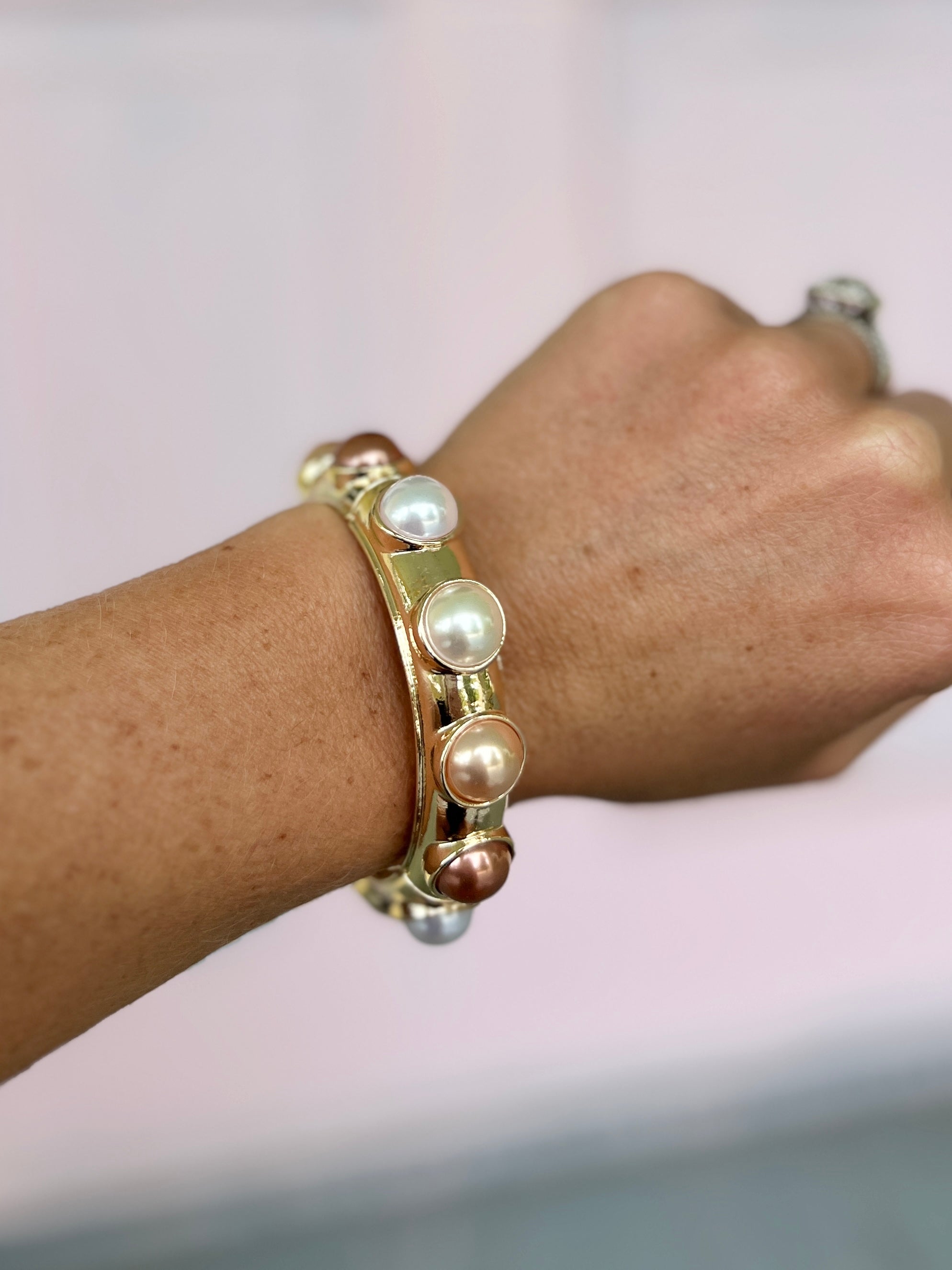 Pearl Station Bracelet