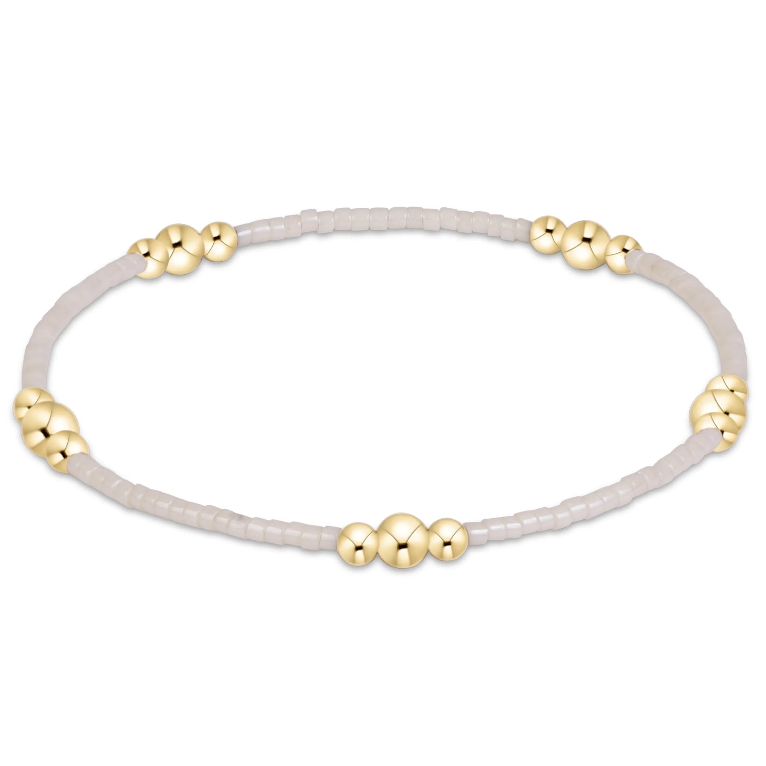 enewton | Hope Purpose Pearl Bracelet - Milkshake