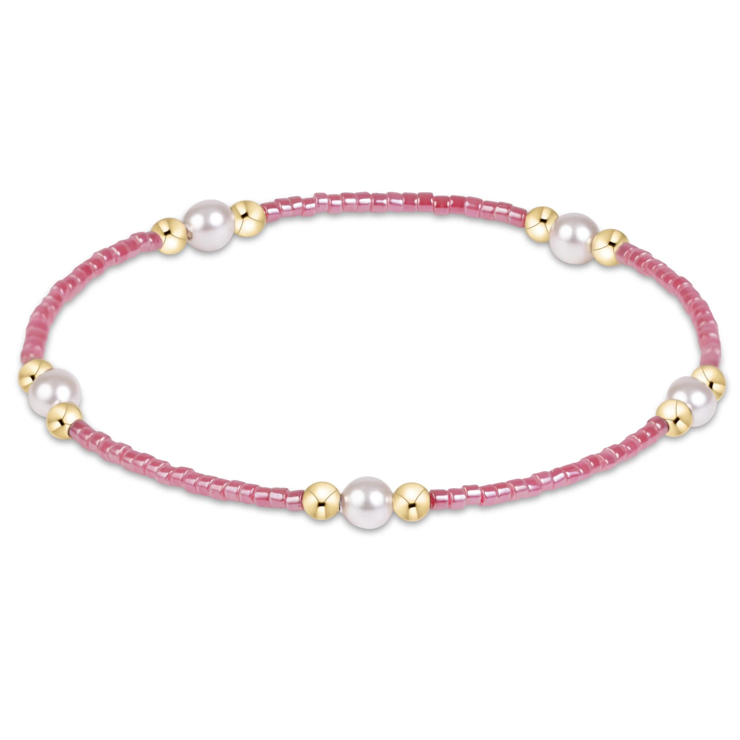 enewton | Hope Purpose Pearl Bracelet - Pink Champagne
