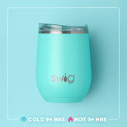 Swig |Stemless Wine Cup 12oz -Wild at Heart