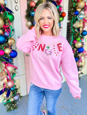Jingle and Mingle Sequin Sweatshirt
