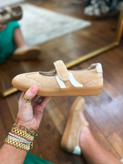 Corkys | Calm Down - Camel Faux Suede