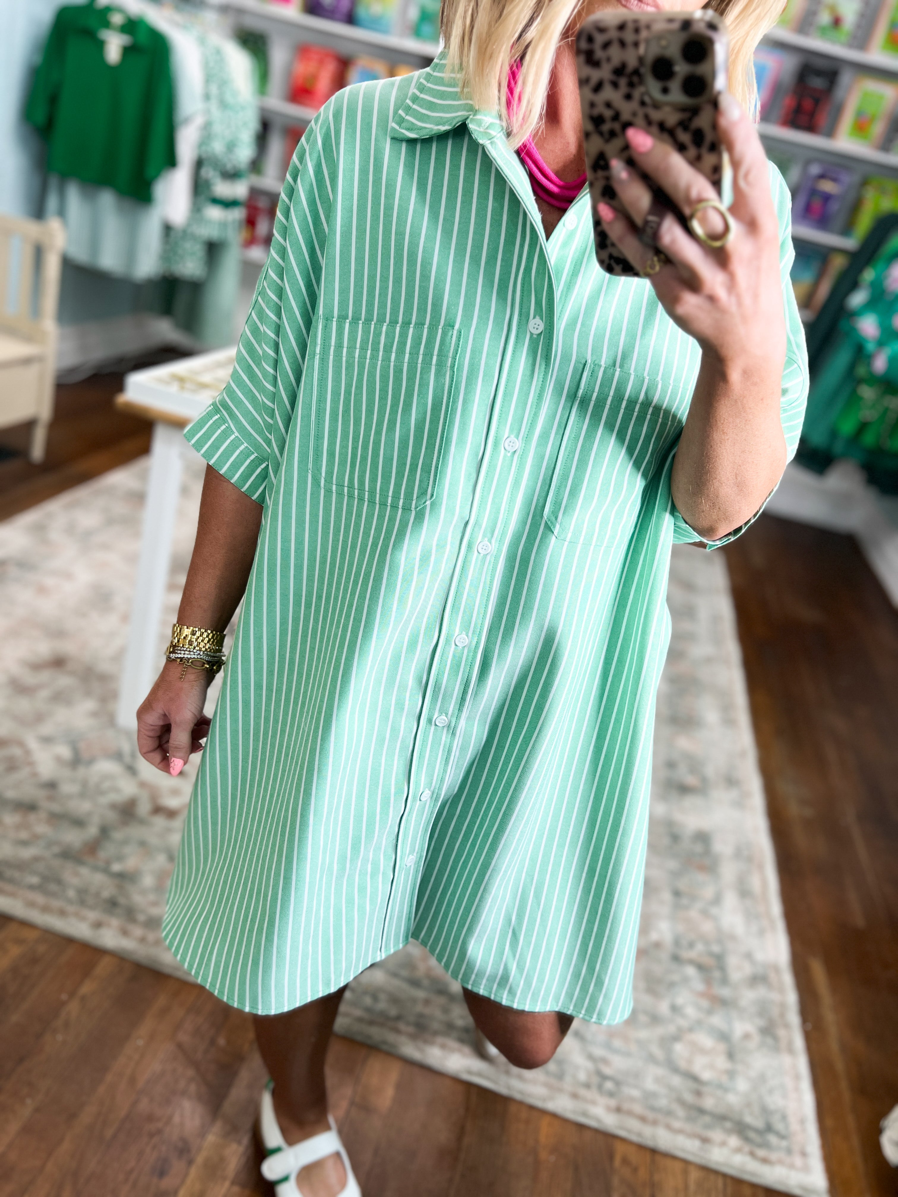 Spring Stroll Tunic Dress