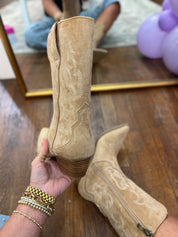 Corkys | Somebody's Problem - Camel Faux Suede