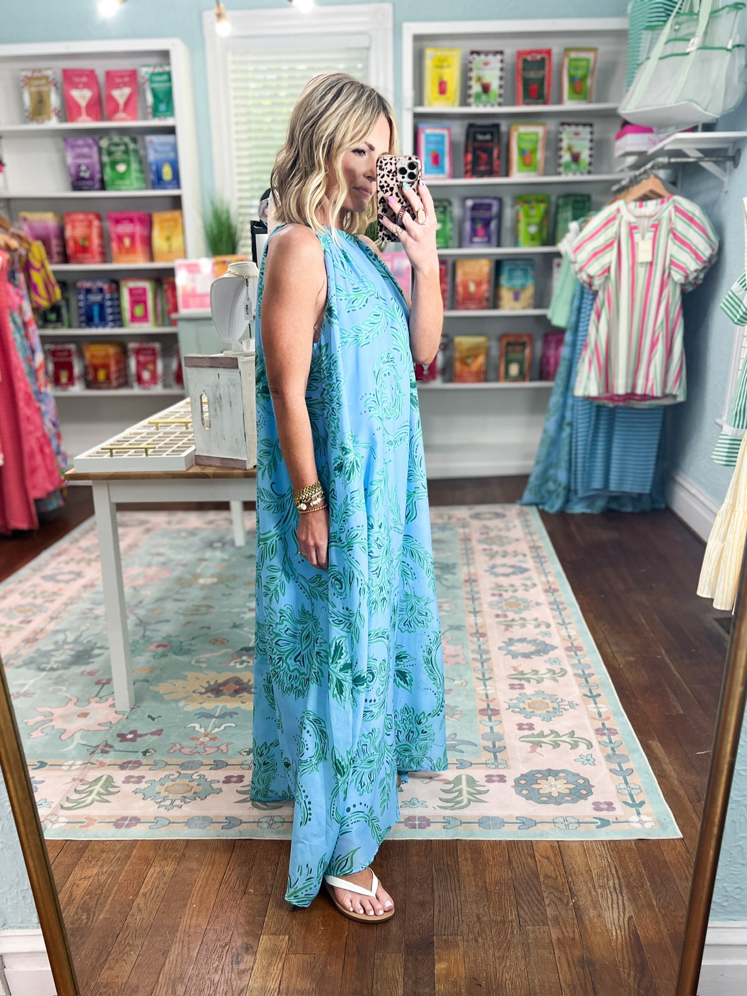 Know Your Strength Flowy Maxi Dress