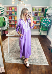 Made For Now Midi Dress - Lavender