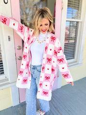 Be Mine and Wear Bows Cloud Cardigan