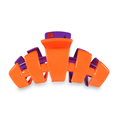 Classic Teleties Large Clip - Clemson