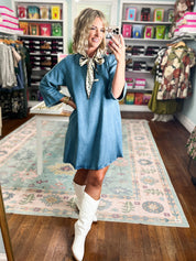 Denim Daydream Washed Denim Dress