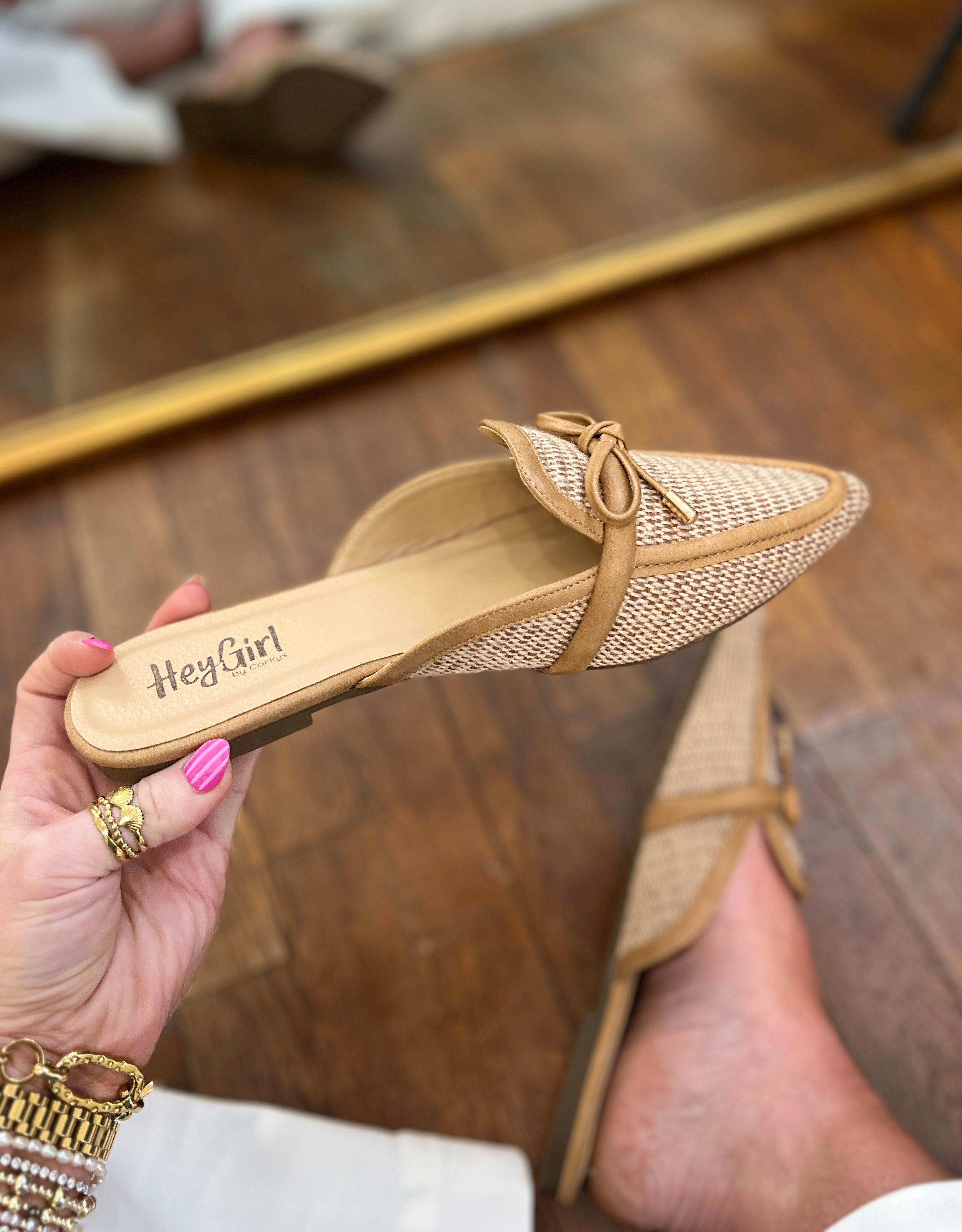 Corkys | Tip Included - Carmel Raffia