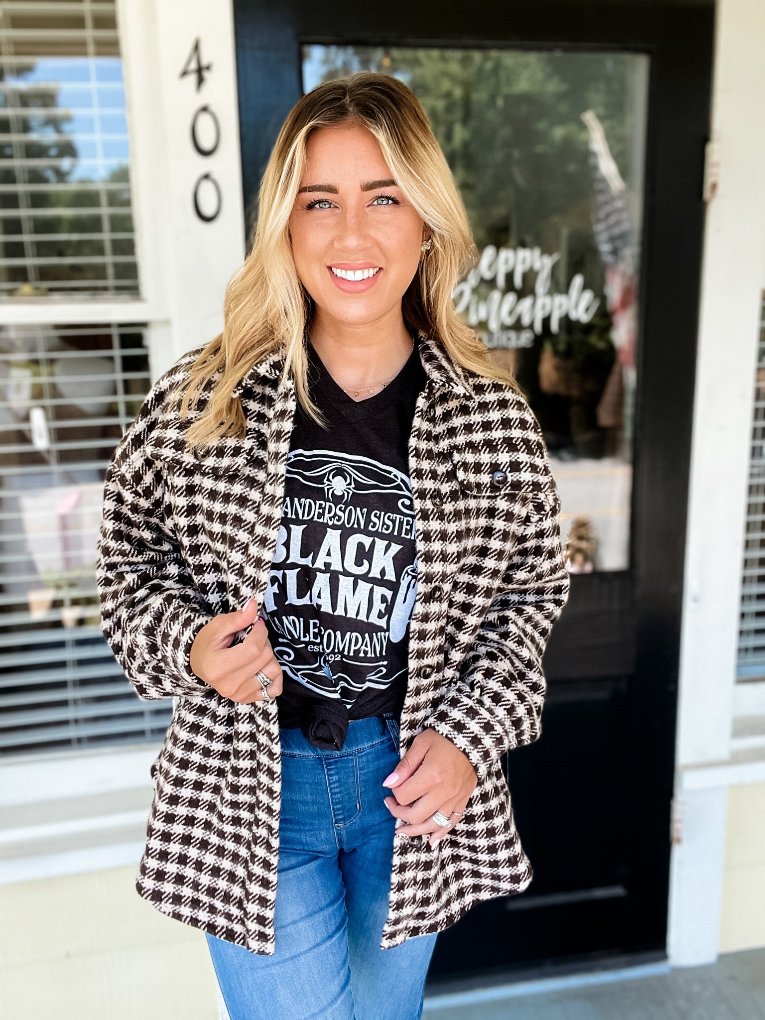 Campfire Crush Gingham Jacket