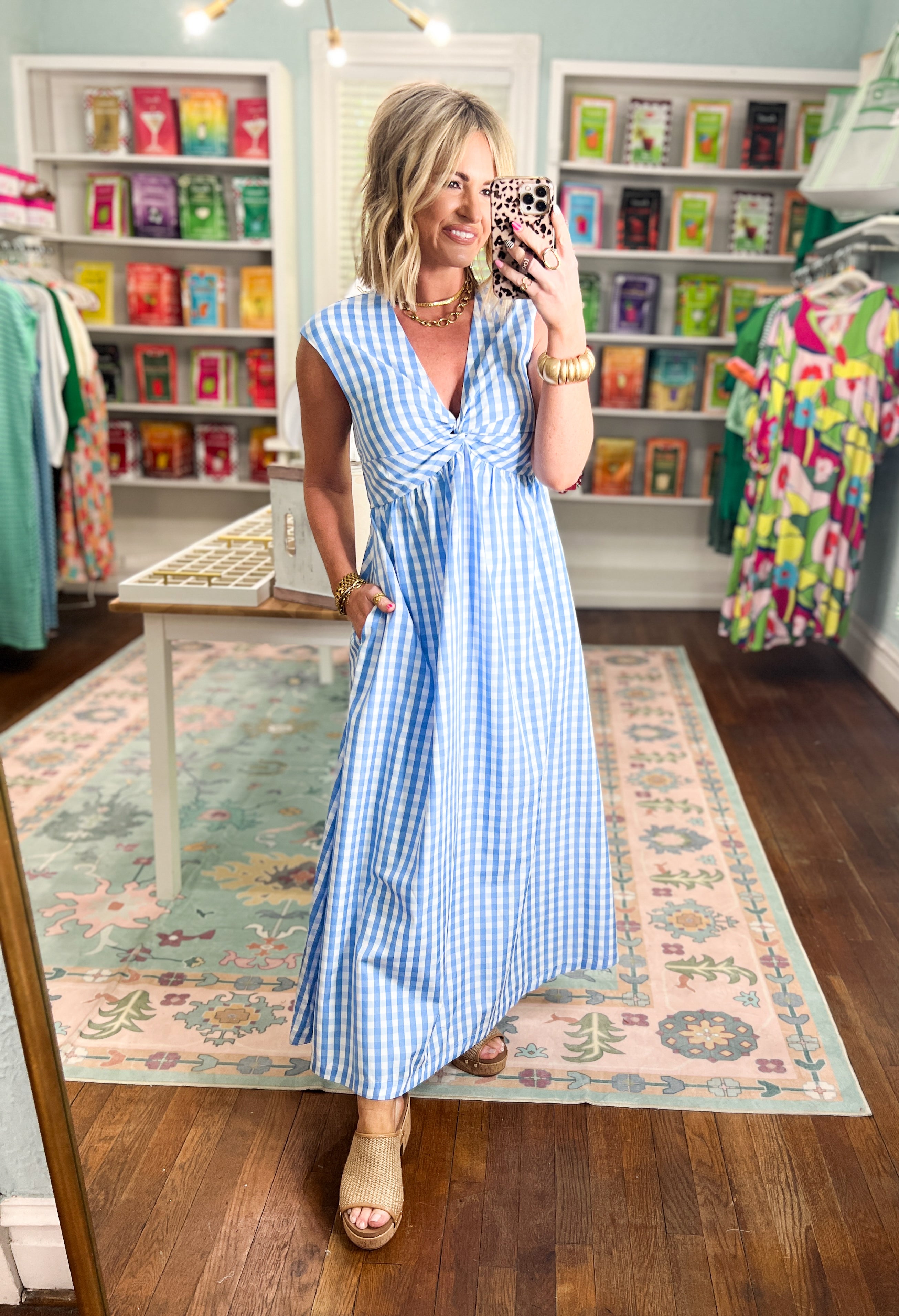 Bluebell Picnic Maxi Dress