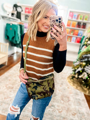 Pretty Simple |Hair On Hide Westlyn Bum Bag - Camo