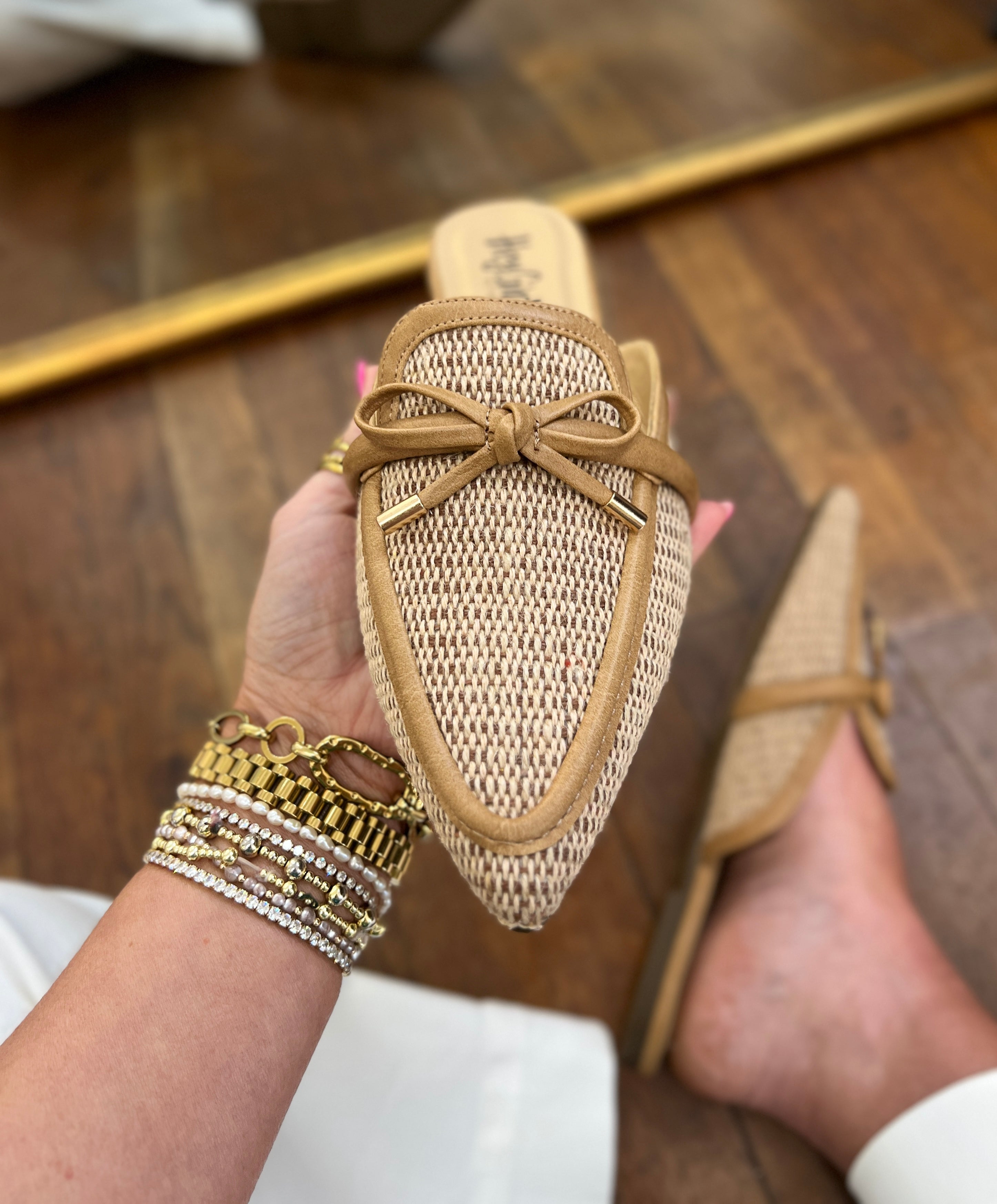 Corkys | Tip Included - Carmel Raffia