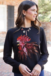 South Carolina Gamecocks Paper Clip Charm Collector Necklace - Gold