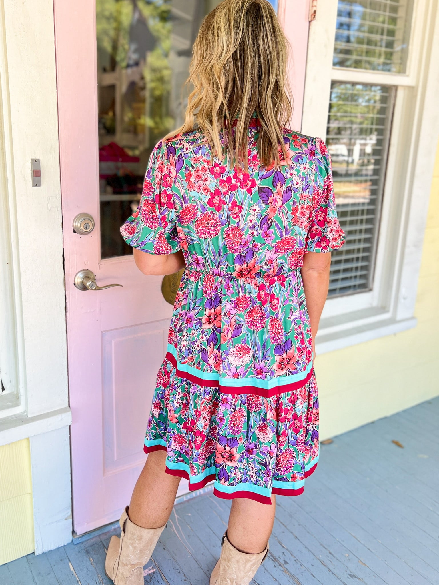 Blooming Personality Mini Dress