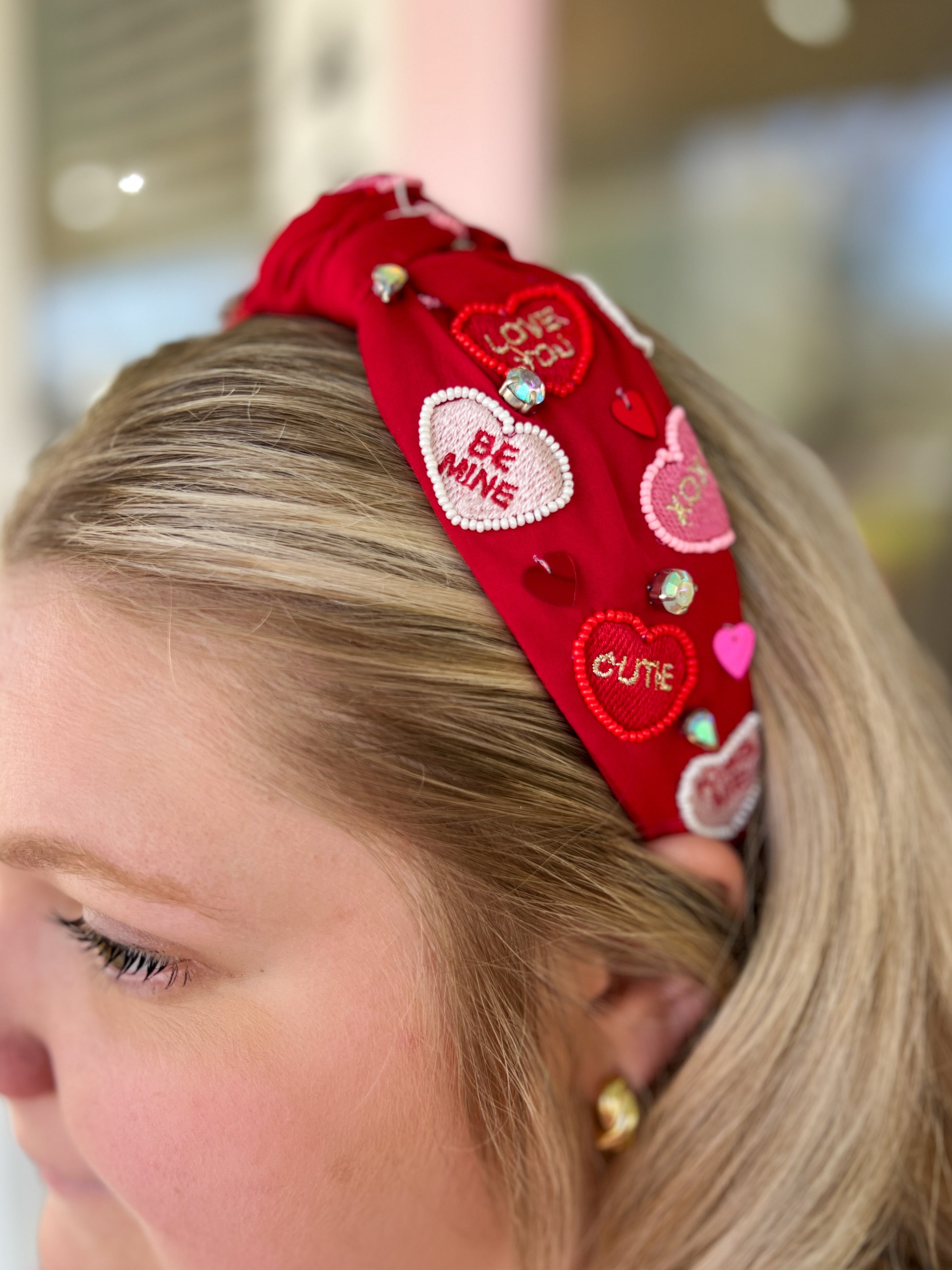 "XOXO" Hearts Headband