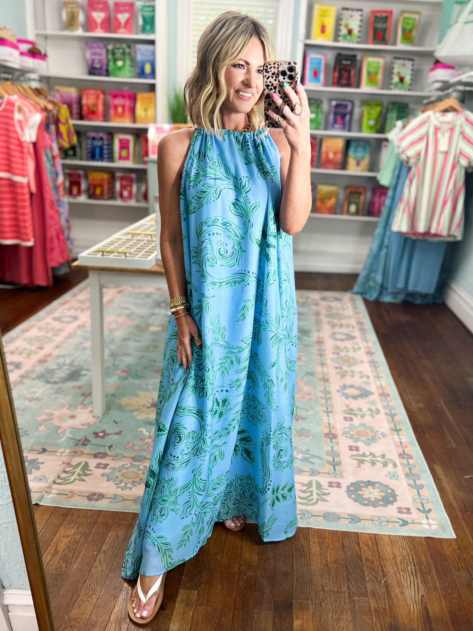 Know Your Strength Flowy Maxi Dress