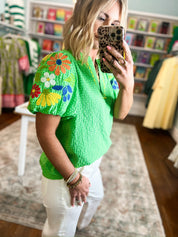 Light Touch Gingham Top