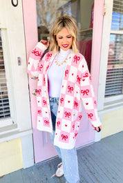 Be Mine and Wear Bows Cloud Cardigan