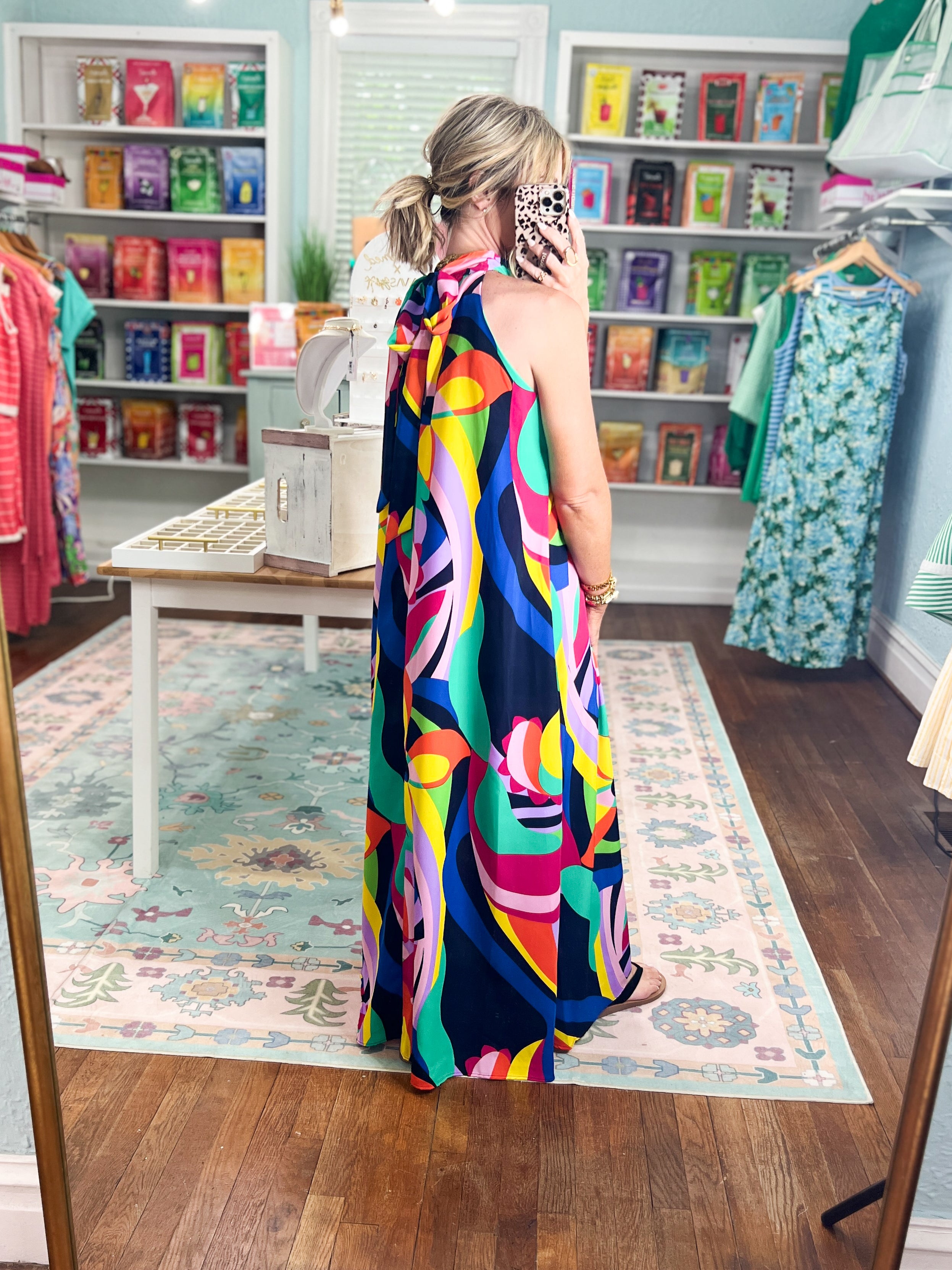 Forever Starts Here Halter Maxi