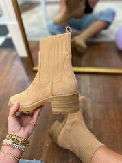 Corkys| Goodness Gracious - Camel Faux Suede