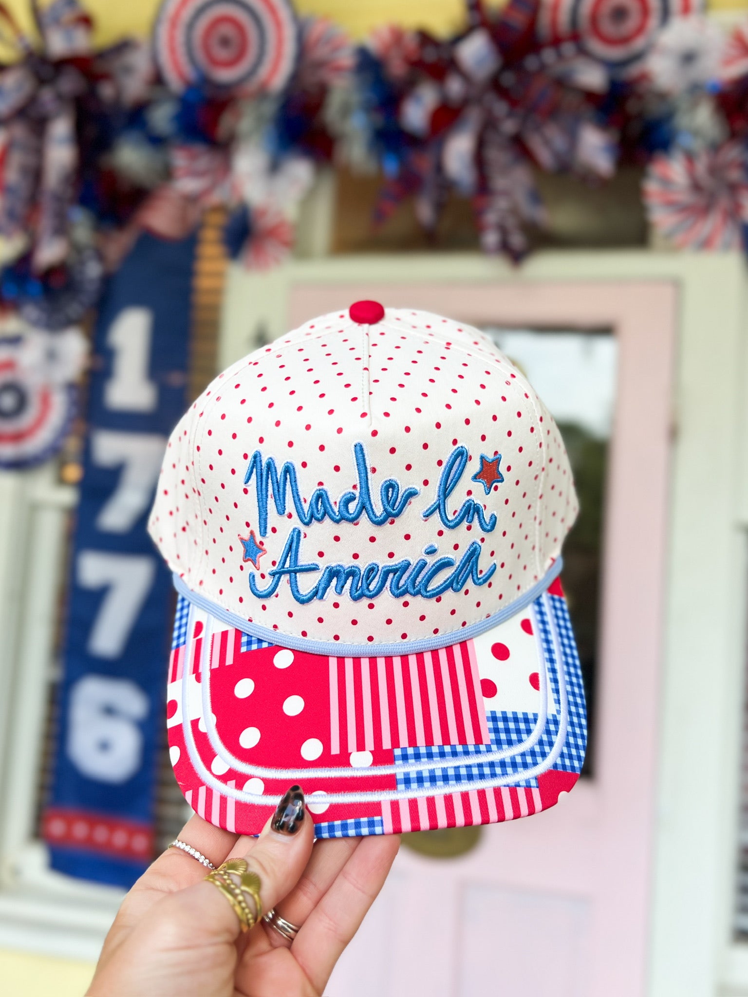 Patchwork Made in America Hat