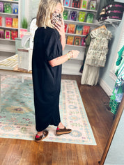 Your Time Midi Dress - Black