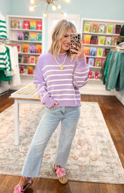 Undying Love Striped Sweater