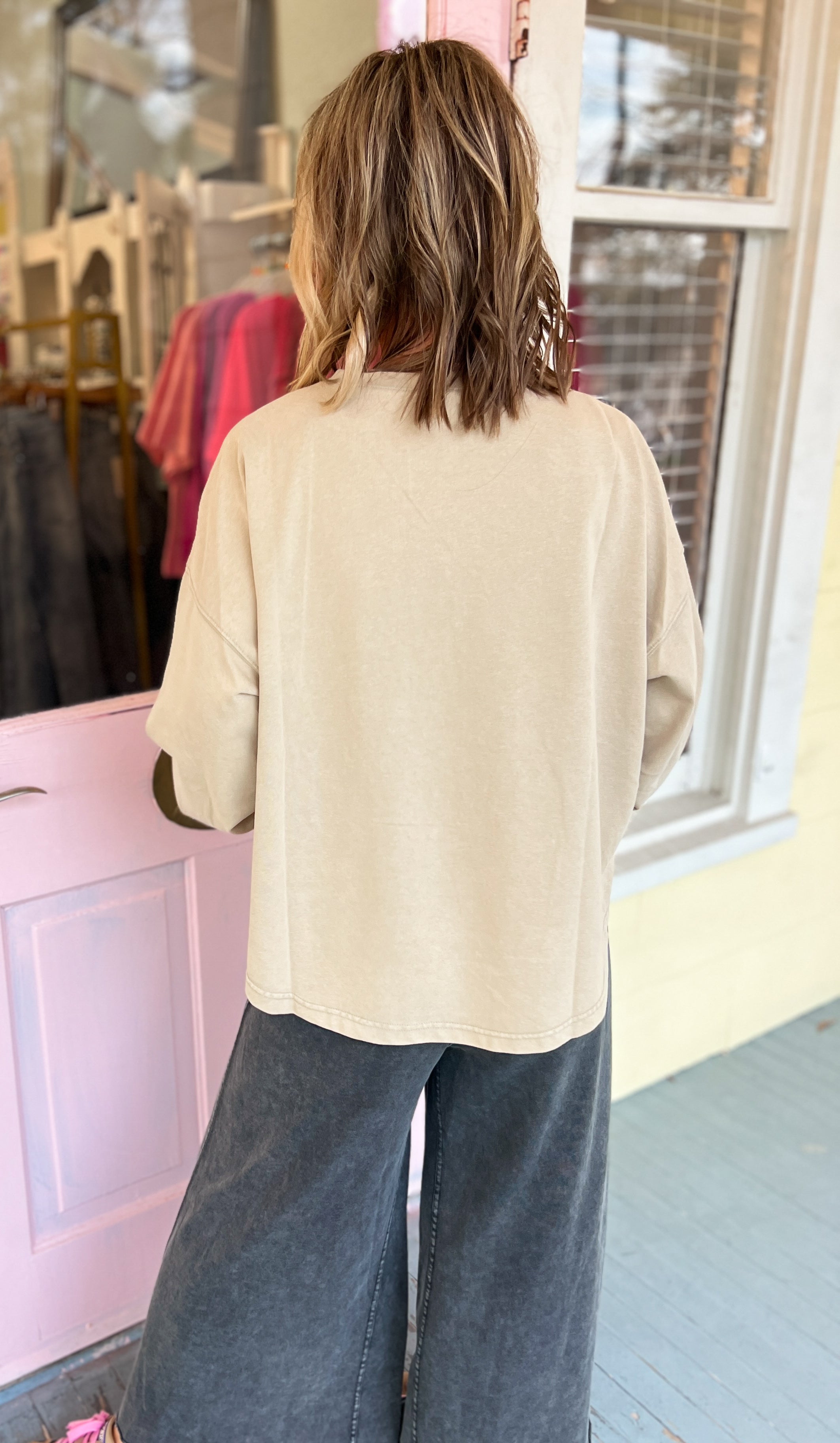 Wild Mood Mineral Washed Top