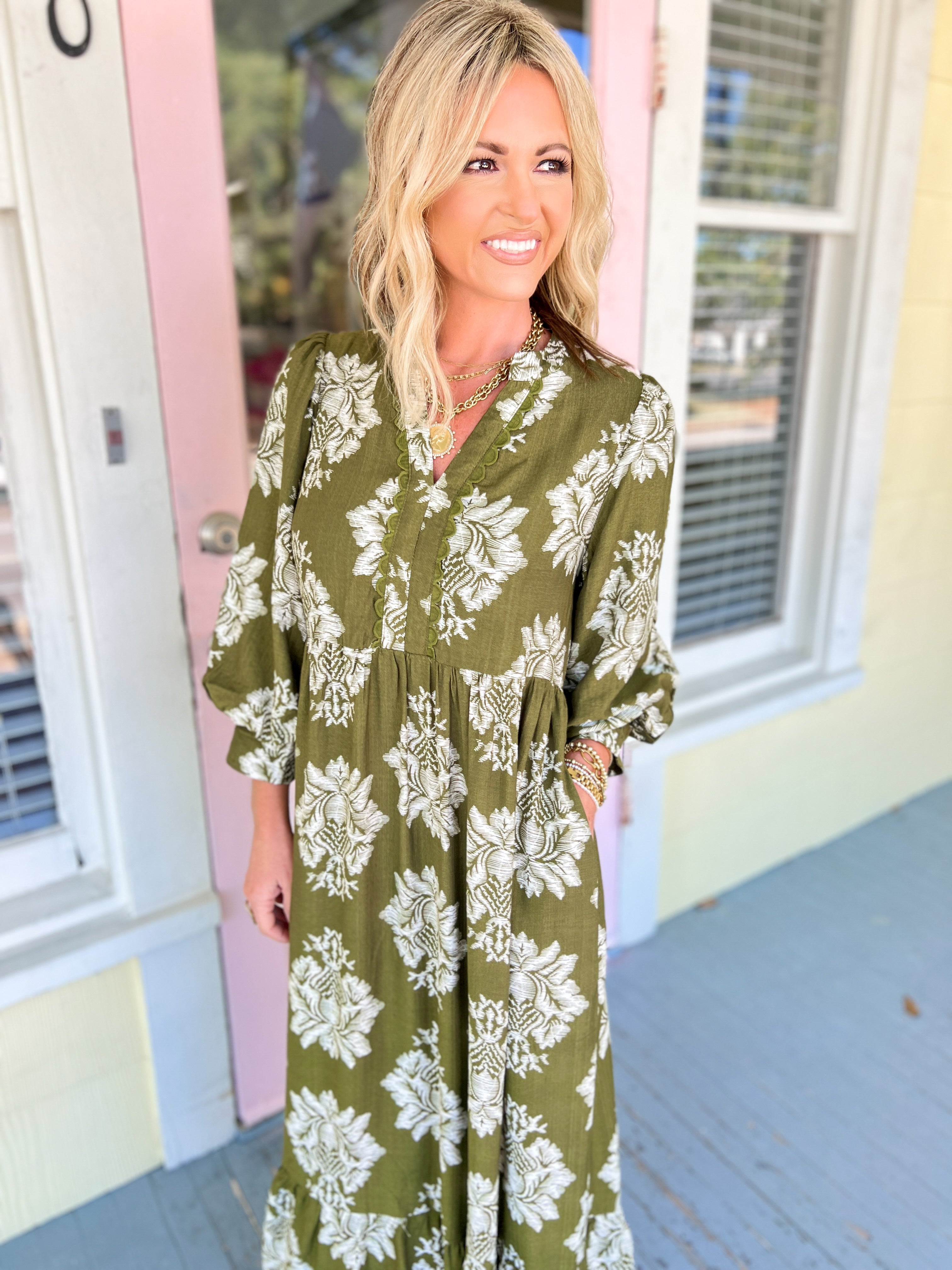 Chill Boho Midi Dress