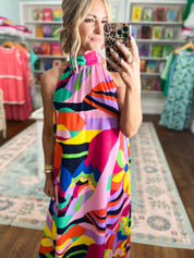 Forever Starts Here Halter Maxi