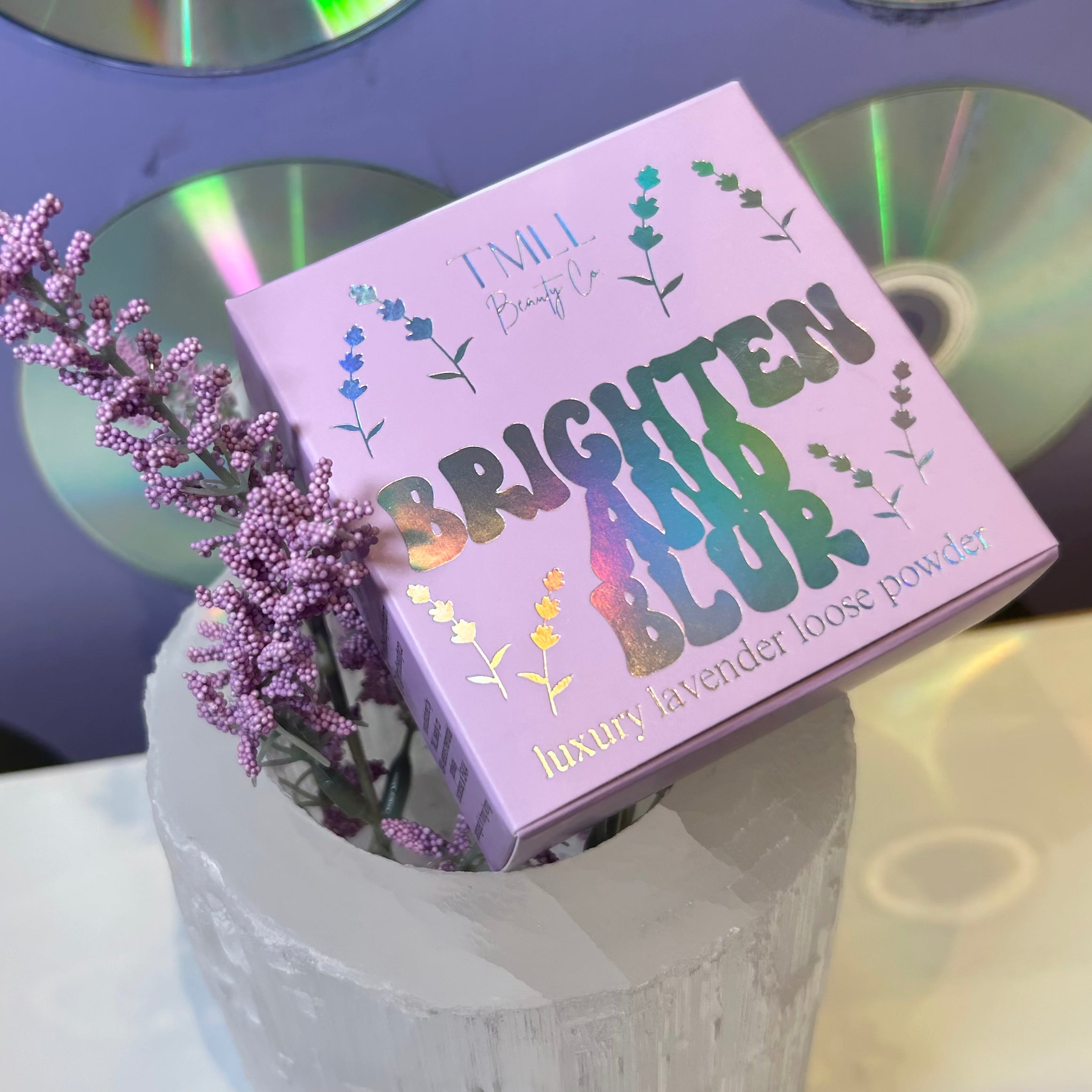 TMLL| Brighten & Blur Lavender Setting Powder