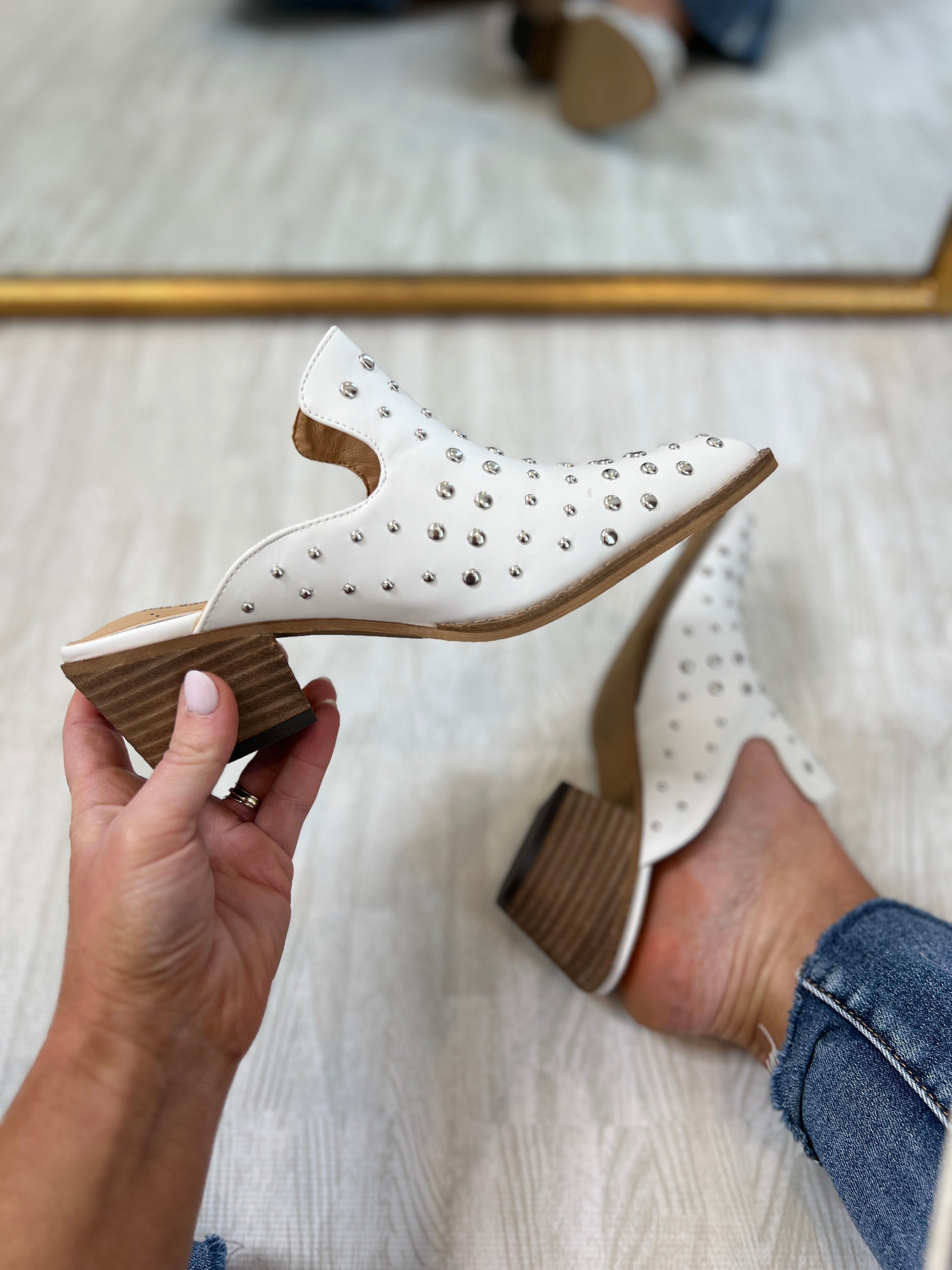 Studded Perfection Mules