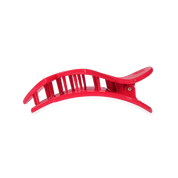 Teleties | Heart to Heart Medium Flat Hair Clip - Red