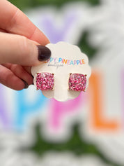 Luxe Glitter Studs