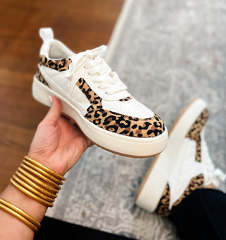Dice Leopard Sneakers