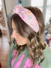 Conversation Heart Headband