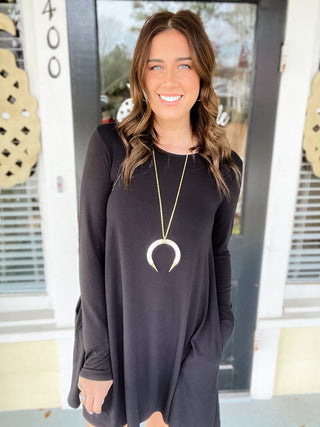 Calm and Curious Swing Tunic Top