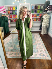 Olive You Always Midi Dress