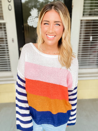 Moves To Make Stripe Sweater