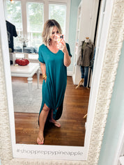 Cause and Effect Oversized Maxi Dress