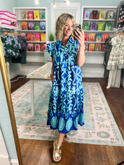Free Spirit Tiered Midi Dress