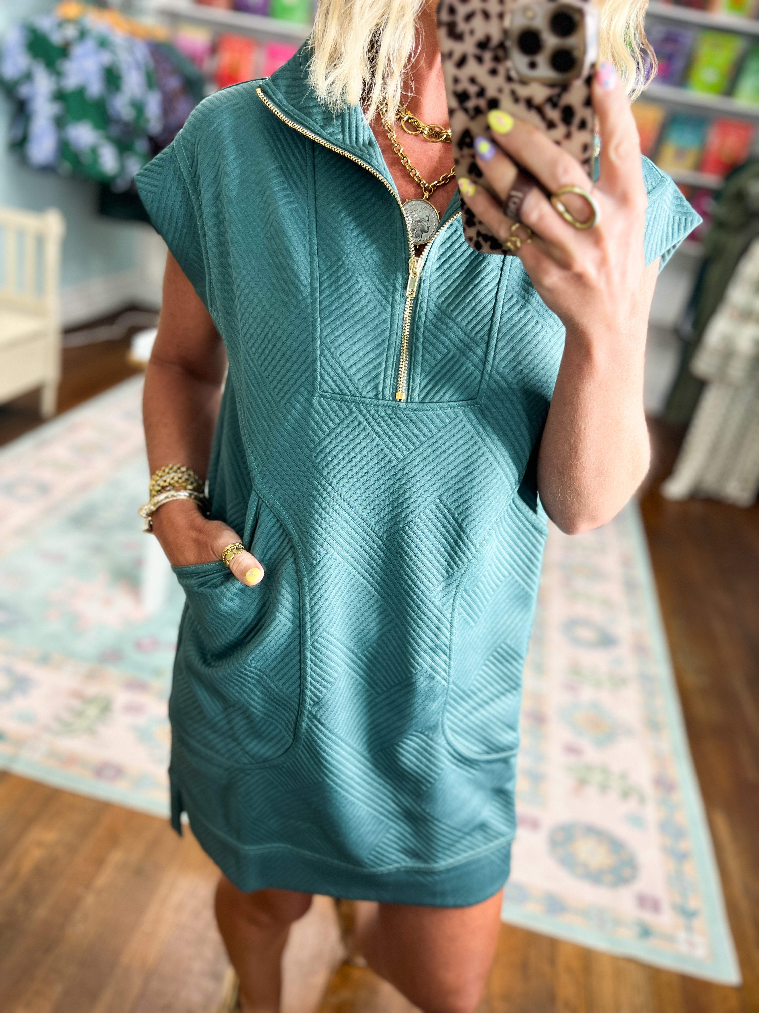Stay On Your Mind Mini Dress - Ash Jade