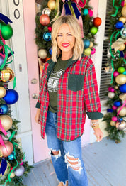 So Plaid to Meet You Reversible Corduroy Shirt