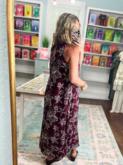 September Blooms Floral Maxi Dress